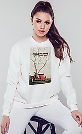Yanlış Yolda Unisex Kapşonlu Sweatshirt Kapşonsuz