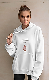 Dostluk Temalı Özel Unisex Kapşonlu Sweatshirt Kapşonlu