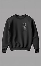 Kişiye Özel Spotify Kodlu Kalp Unisex Sweatshirt