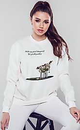 Güzelleşen Doğa Unisex Kapşonlu Sweatshirt Kapşonsuz