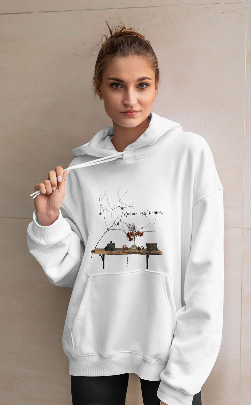 Doğanın Zarafeti Unisex Kapşonlu Sweatshirt